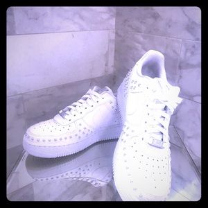 NIKE Air Force One - Limited Edition Star Studded